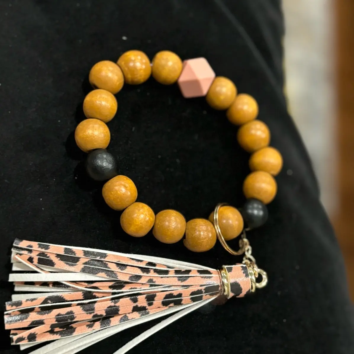 Cheetah keychain Bracelet