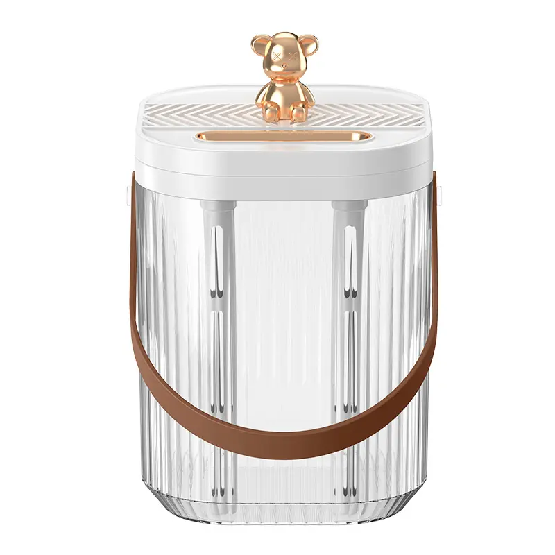Silent Mist Humidifier - 13x10cm Compact Plug-In, Automatic Shut Off, Baby-Safe Large Tank, Fine & Gentle Spray, Long-Lasting, Relieves Dry Skin for Nursery, Office, Pregnant Women