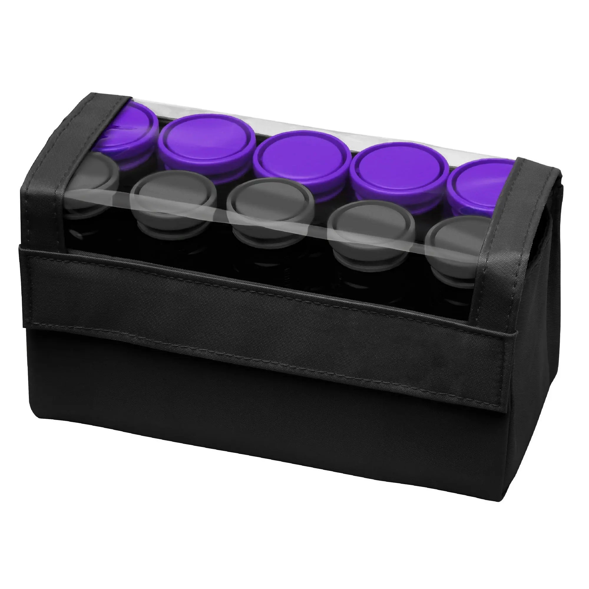 1.25" Ceramic Curling Rollers – Anti-Static Styling Tool for Women