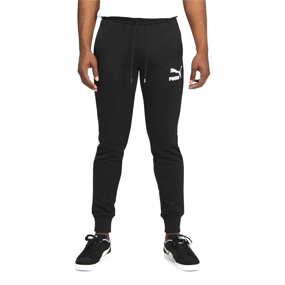 PUMA Mens Iconic T7 Pants Casual - Black
