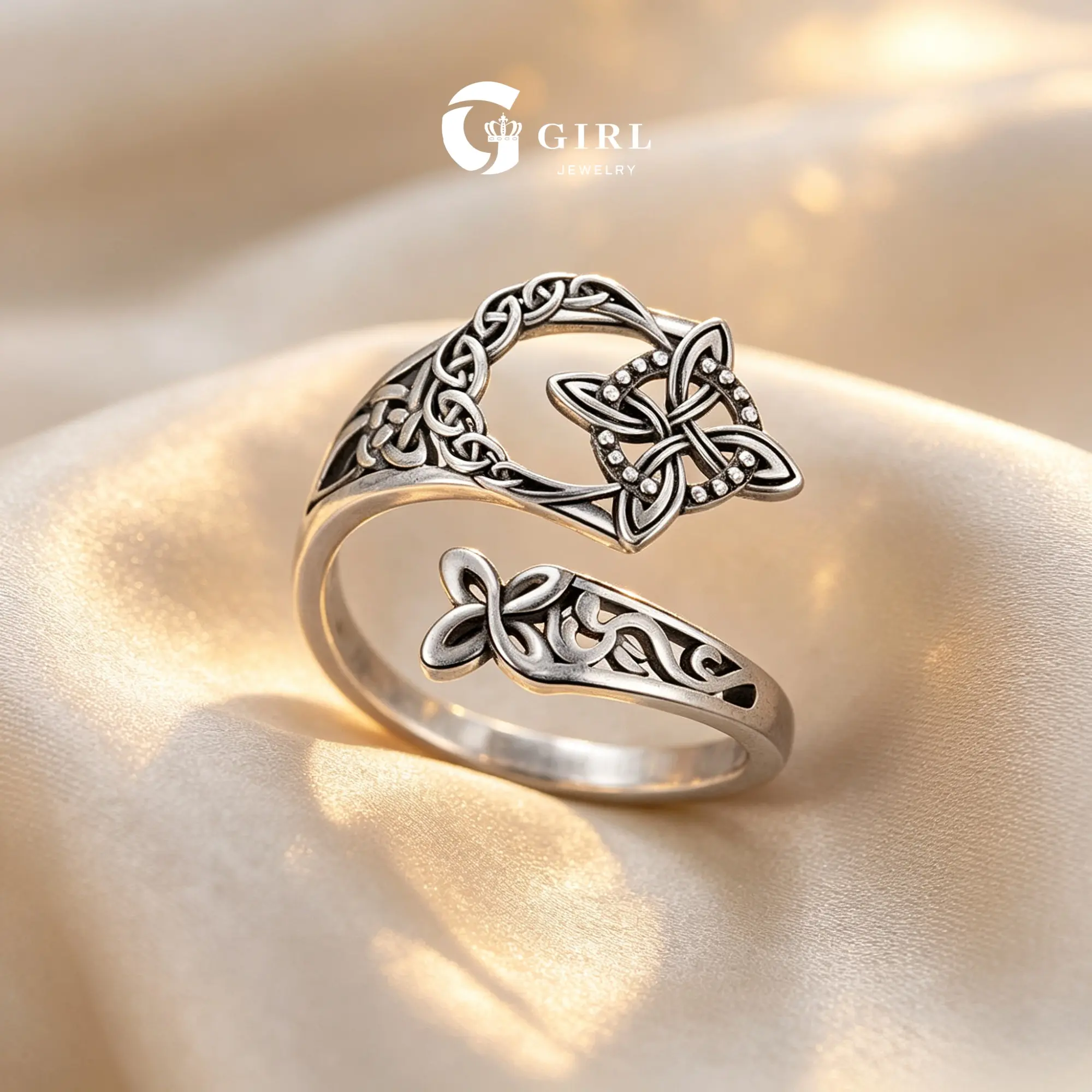 GGIRL Vintage Pattern Copper Ring for Men Women, Unique Design Trendy All-Match Exquisite Simple Jewelry Gifts for Daily Summer Beach Parties Holiday Birthdays Anniversaries Summerwins Various Festivals Occasions