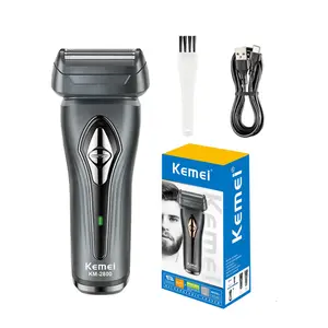 Professional Men's Electric Shaver & Beard Trimmer Combo, USB Rechargeable Dual Blade Design, Simple Operation, Ideal Gift for Him