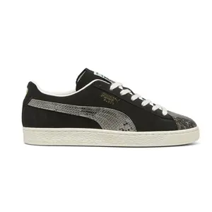 PUMA Mens Suede Split Lace Up Sneakers Shoes Casual - Black