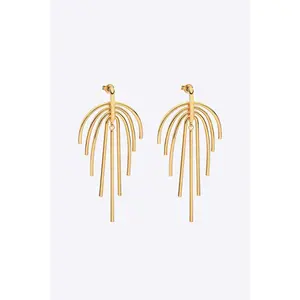 Geometric Willow Dangle Earrings
