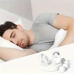 Soft Silicone Earplugs, Noise Reduction Earplugs, Hypoallergenic Earplugs for Quiet Sleep, Study and Concerts, Suitable for Various Occasions, Swimming Earplug