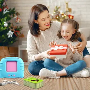 Arabic-English Card Learning Machine for Kids, Educational Toy with 112 Cards, Includes Charging Cable, Animals, Fruits, Foods, Vehicles, People