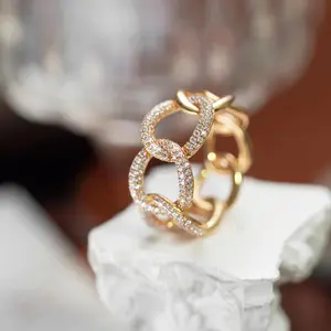 Celestial Rope Ring hand made fashion jewelery