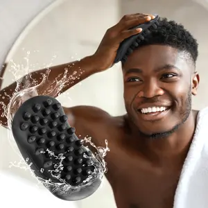 Magic Twist Hair Sponge for Braids and African Hairstyles, Washable Rubber Comb, Ideal Tool for Natural Hair, Barber's Perfect Accessory, Curl Defining Brush