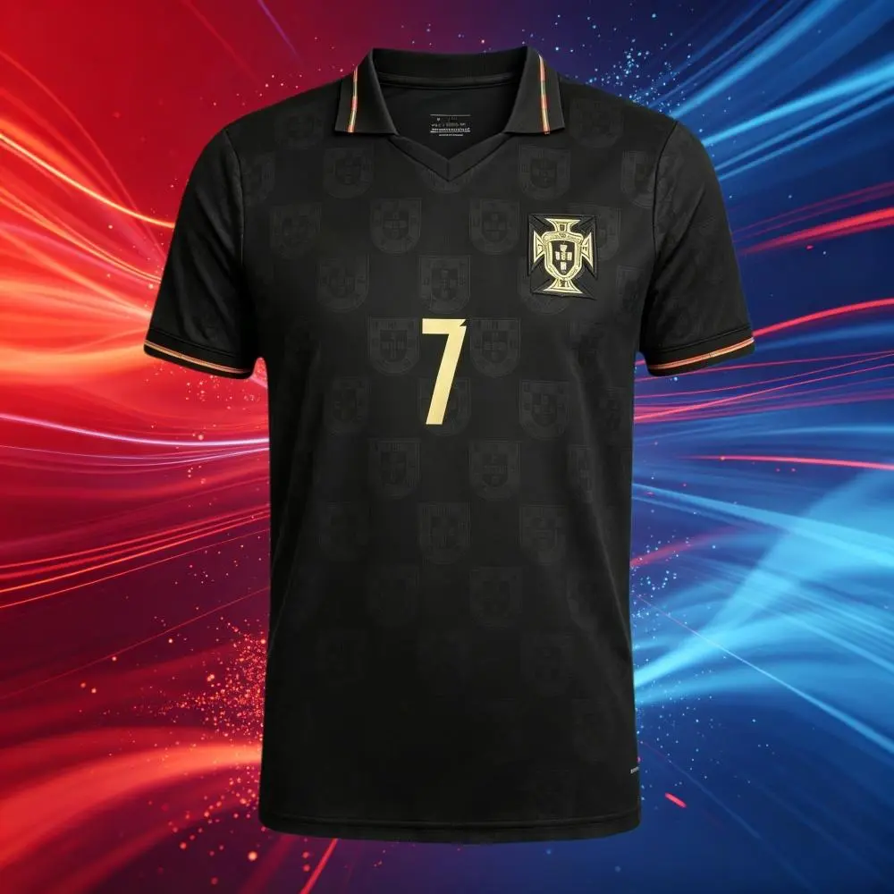 2026 Portugal 7# Cristiano Ronaldo Short And Long Sleeve Soccer Jersey Fans Version Breathable
