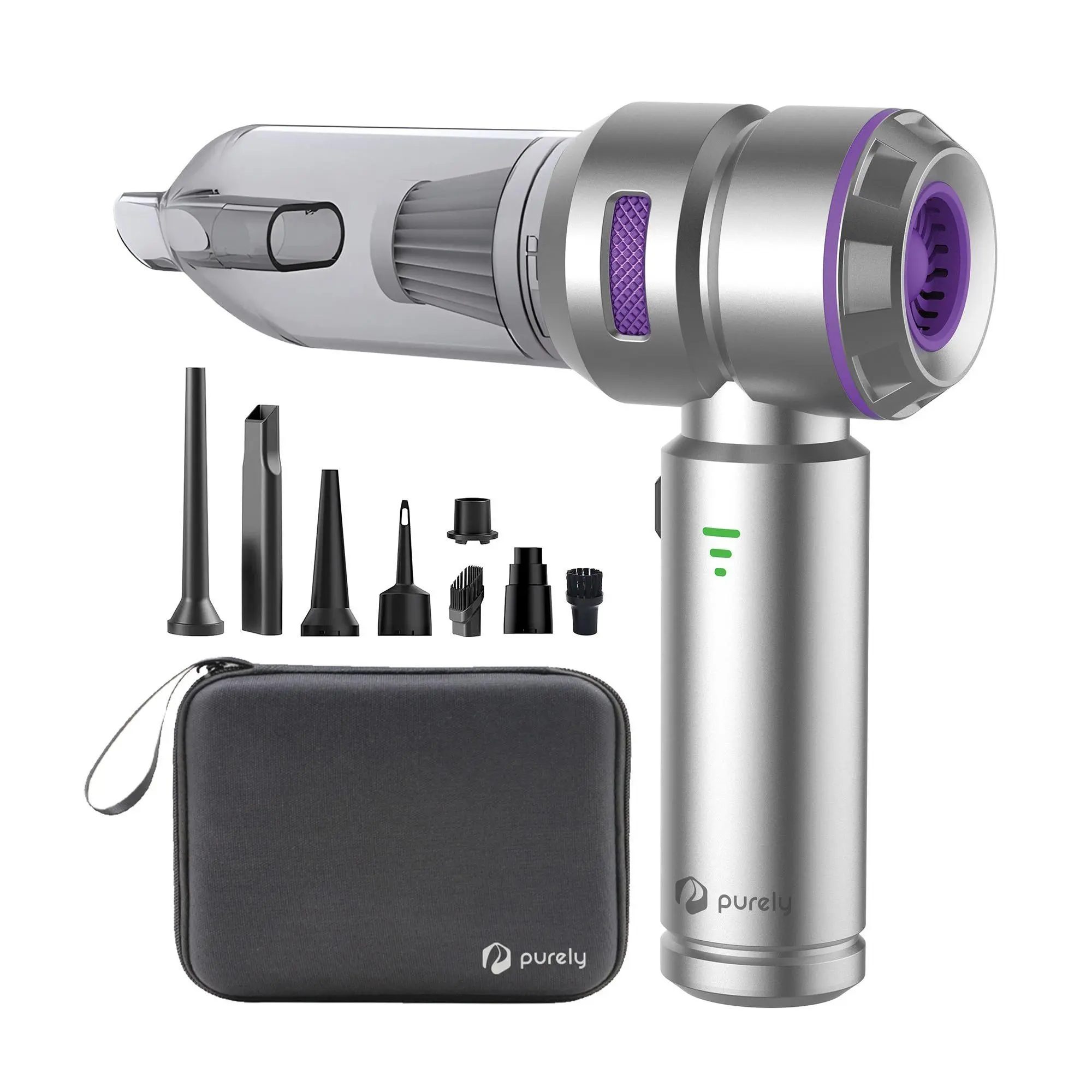 Purely C220, 10 0W, 90,000 RPM Small Portable Vacuum Cleaner