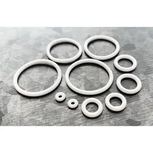 10 pack of White Replacement O-Rings Bands for Plugs or Tunnels!