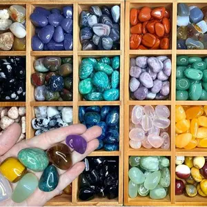 6-10 pcs crystal highest quality tumbles(Note your wish crystal)