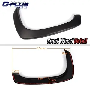 Matte Injection Molded Wheel Fender Flares Set (4-Piece), Off-Road Car Exterior Mud Flaps & Splash Guards, Easy Install, Factory Look, Over 2" Coverage, Tire Protection, Compatible with 99-07 GMC Sierra & Chevy Silverado
