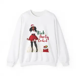 Rich Aunty Holiday Season Sweater | Cozy Christmas Sweater | Holiday Sweater| Xmas Sweater
