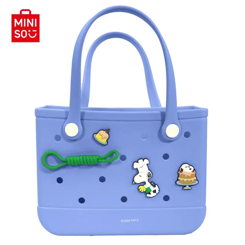 Snoopy Collection Holes Handheld Bag Classic Design Women's Everyday Bag For Travel Portable Storage Versatile Use, Holiday & Holiday Haul#Summervibes