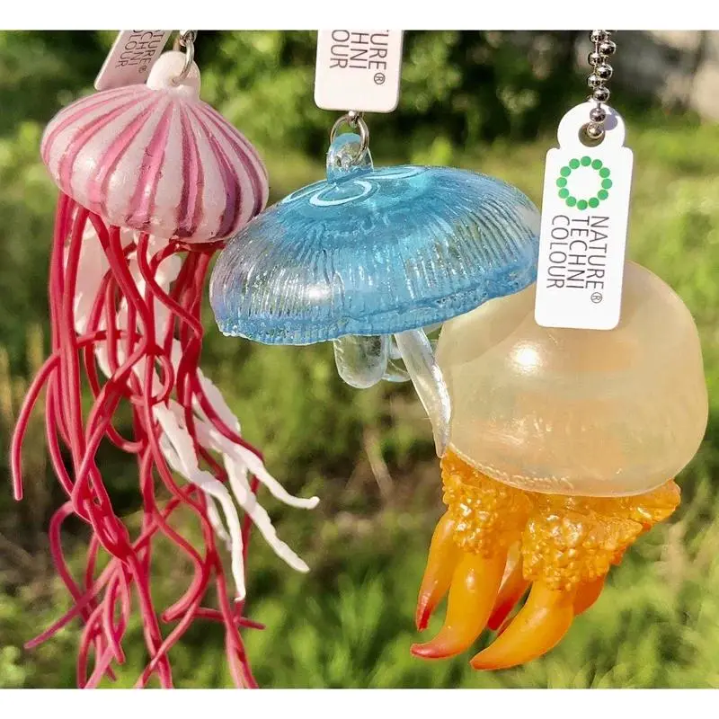 Japanese Gashapon Capsule Toys Medusozoaes Plankton Action Figures Model Toy Peripherals Pendant