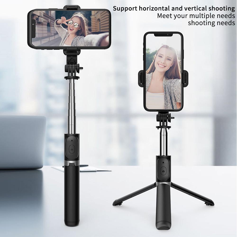 41-Inch Selfie Stick Tripod with Rechargeable Fill Light and Bluetooth Remote, Extendable Phone Tripod Stand, 3 Light Modes and 9 Brightness Levels for Vlogging, Live Streaming, iPhone & Android