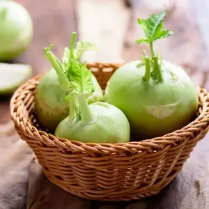 Early White Vienna Kohlrabi Seeds 2 Pack x 1000 Seeds Fast-Growing Edible Garden Raised Bed Vertical Planting