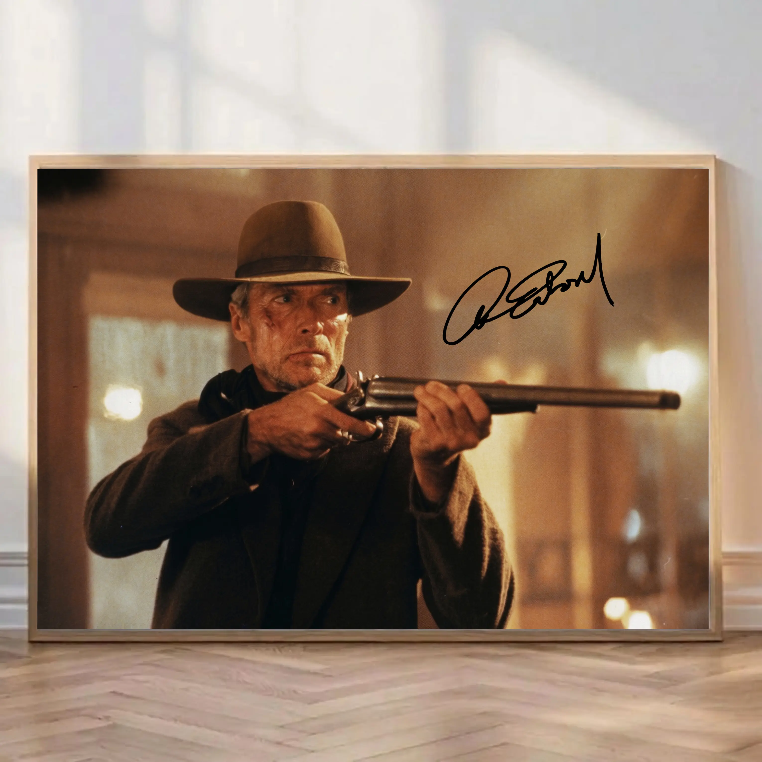 [NO FRAME] Vintage Unforgiven Movie Poster, Western Film Wall Art, Classic Cowboy Print for Home Decor, Aesthetic Print