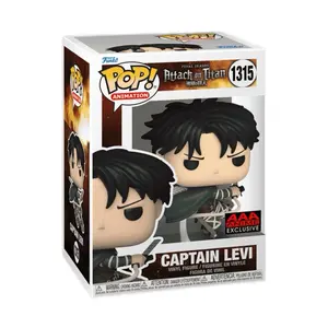 Funko Pop! Captain Levi #1315 (Attack on Titan) Vinyl Figure - Anime Fan - Collectible