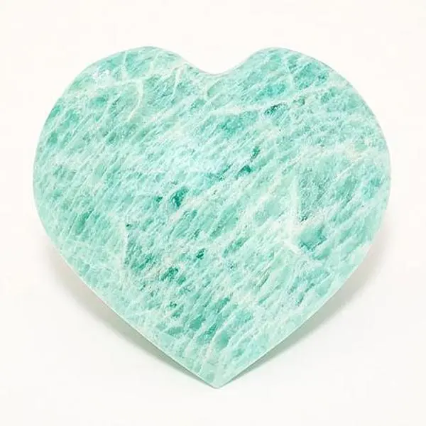 Mine Finds by Jay King Amazonite Heart Specimen