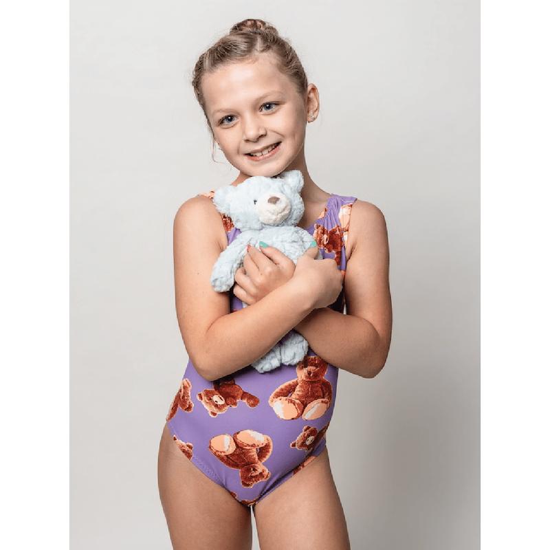 Ultra Soft Teddy Bear Gymnastics Leotard - Foxy's Leos