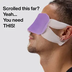 HotStuff Self-Heating Steam Eye Mask – Sleep Support Eye Compress for Tired, Dry & Puffy Eyes, Odor-Free, Drug-Free, Disposable