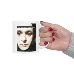 Wanna See My Voltussy Mug - Funny Twilight Merch with Vampire Robert Pattinson