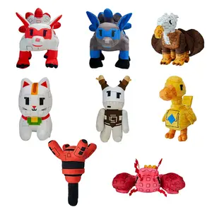 Grow a Garden Plush Toy, Soft Pixel Style Animal Plushies, Cute Game Stuffed Doll for Kids and Fans, Collectible Plush Gift