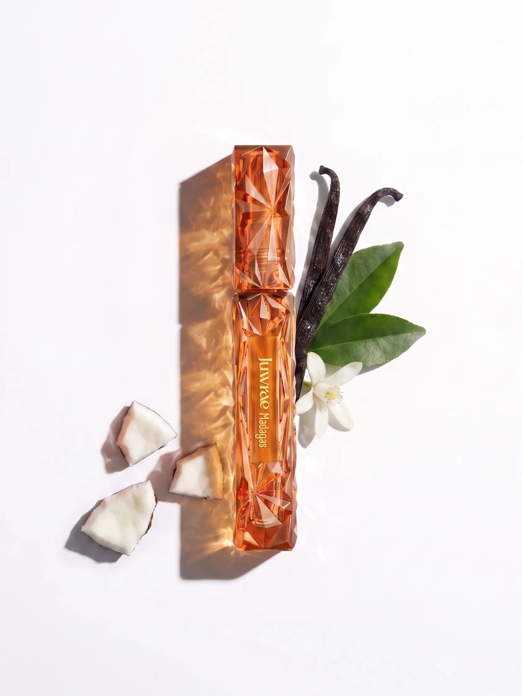 Juwrae Madagas Luxury Women's Perfume Oil Roll-on, 7 ml/0.24 fl oz, Travel-Friendly, Long-Lasting Madagascar Vanilla Scent for Everyday Wear
