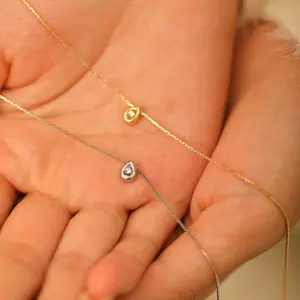 Eureka Geometric Zircon Pendant Necklace - Elegant Jewelry