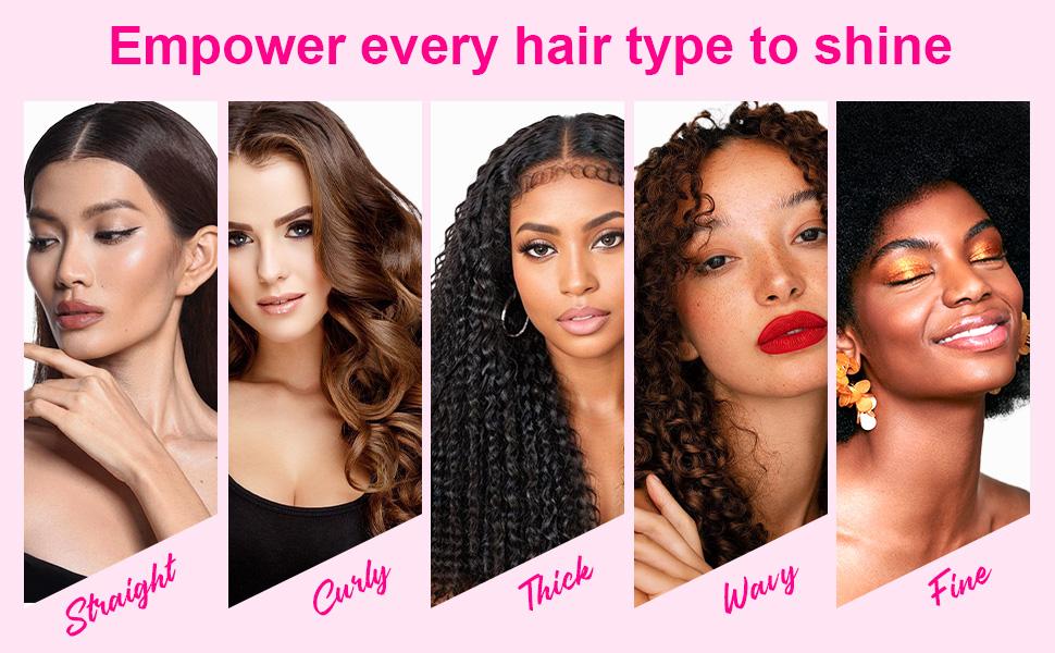 Goiple 13-Piece Curly Hair Brush Set, Detangling Kit with Edge Brush, Scalp Massager & Spray Bottle,Daily Styling Essentials