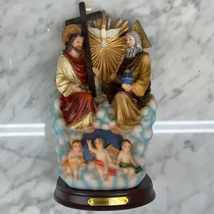 Santísima Trinidad - 9” H