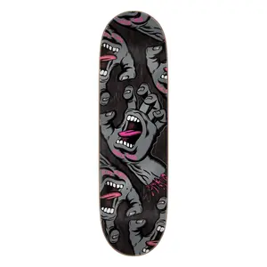 9.0in Crowded Hand Santa Cruz Skateboard Deck