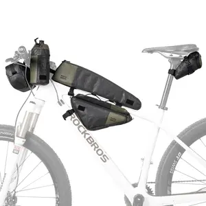 ROCKBROS Bike Tyvek Bags Set Lightweight Water-resistant Tool Free Installation for Cycling Essentials