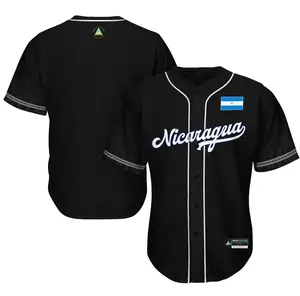 Nicaragua Heritage Custom Baseball Jersey