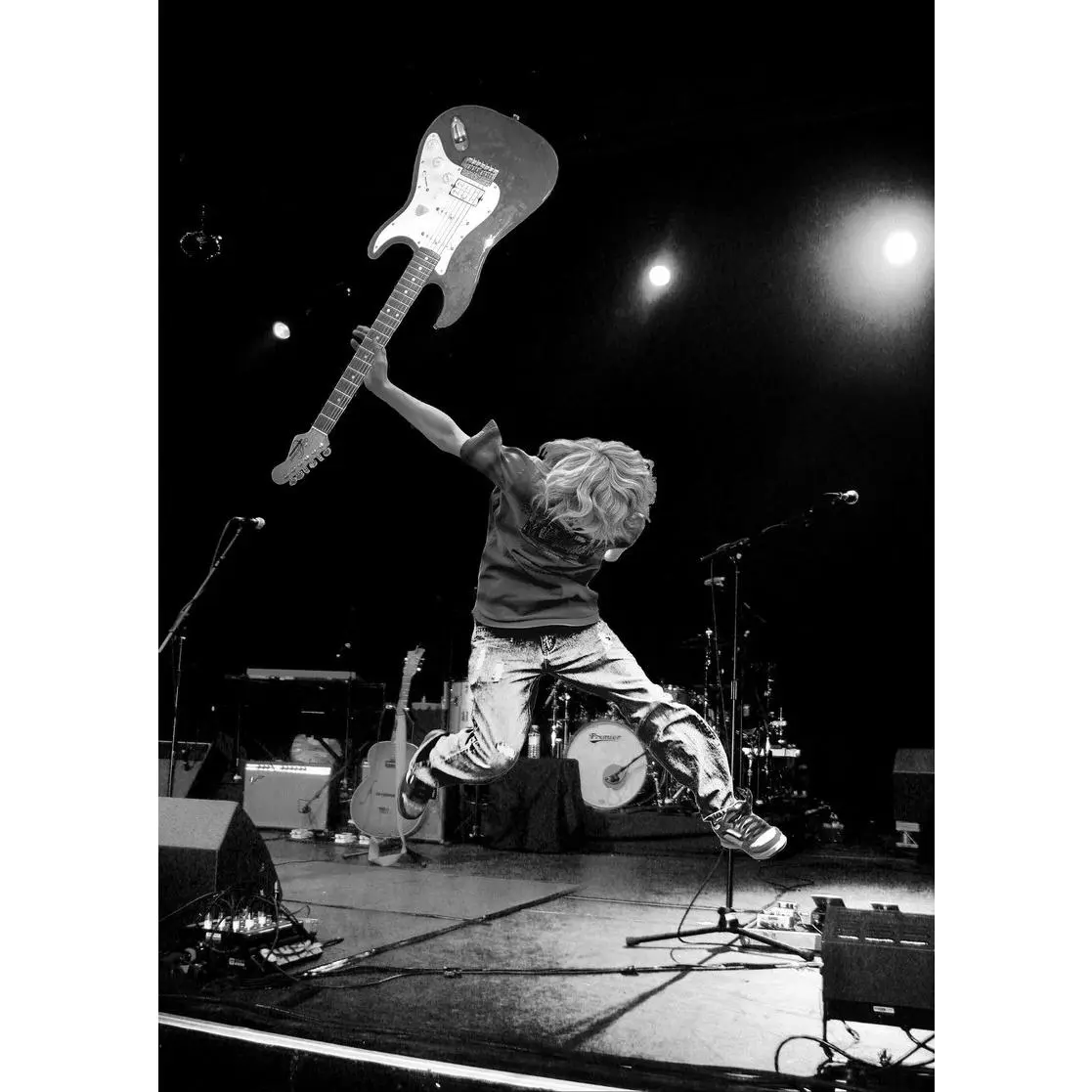 Kurt Cobain Music Poster Wall Art Picture for Living Room Home Décor