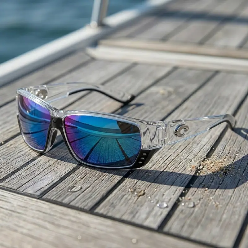 2026 Costa Del Mar Sunglasses Fantail Mens Polarized Sunglasses, UV Protection for Fishing, Boating & Beach 580G