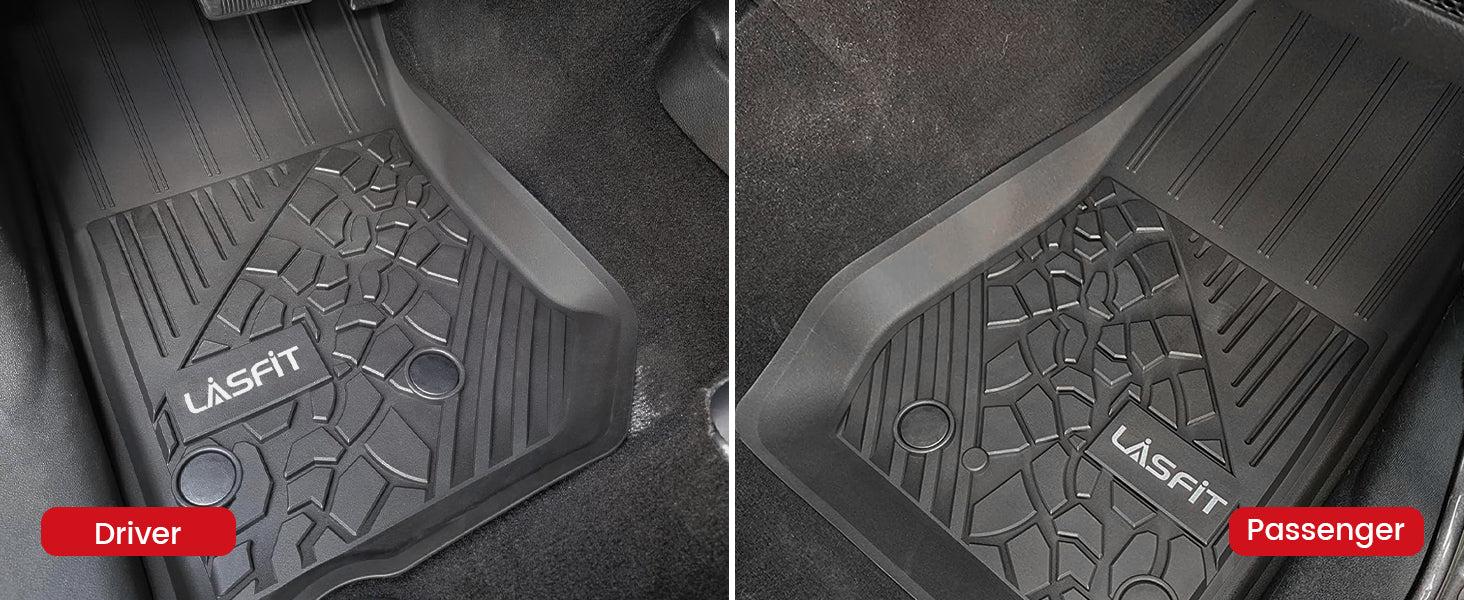 Lasfit fit for 2014-2018 Jeep Wrangler JK Floor Mats or Cargo Mat, For 4 Doors Only