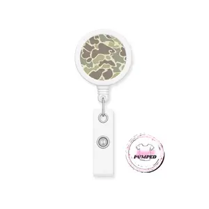 Camouflage - Retractable Badge Reel