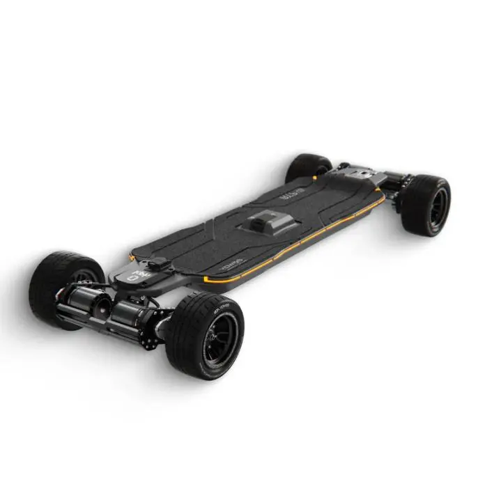 Exway Atlas Pro V3 All‑Terrain Off‑Road Electric Longboard for Adults, 40 Mph Top Speed, 31 Miles Range, Optional AUXPack Battery Professional Mountain E‑Skateboard