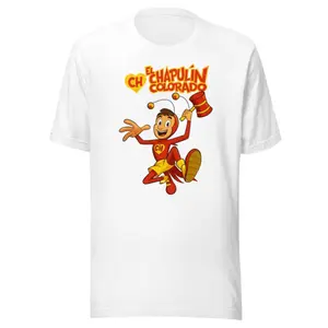 Black El Chapulin Colorado Tshirt