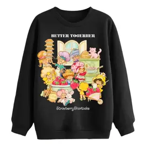 Strawberry Shortcake Bakery T-Shirt, Vintage Cartoon Sweatshirt R7B