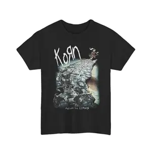 Korn Rock Band Shirt , American Nu Metal Rock Band, Fashion Cotton, Full Colors, Full Sizes, For Men, For Women