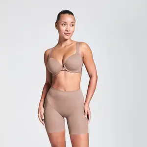 ASSETS by SPANX Booty Lift Mid-Thigh Shapewear - Champagne M: Medium Compression, Bottom Lifting, Thigh Slimming