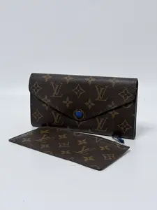 Pre-owned Louis Vuitton canvas and leather wallet Monogram Canvas Josephine with Removable Pouch JC165LV