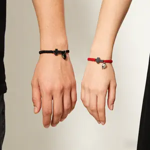 [New Product] Couple Bracelets, Cross Bracelets, Woven Rope Bracelets, Souvenirs, Valentine's Day Gifts