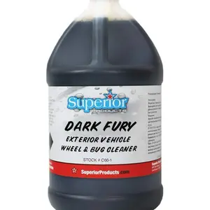 Superior Products Dark Fury, 1 Gallon, Wheel and Bug Cleaner, Made in the USA