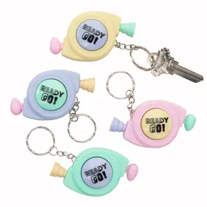2 3/4" Light-Up Pastel Memory Game Fidget Toy Keychains - 12 Pc.