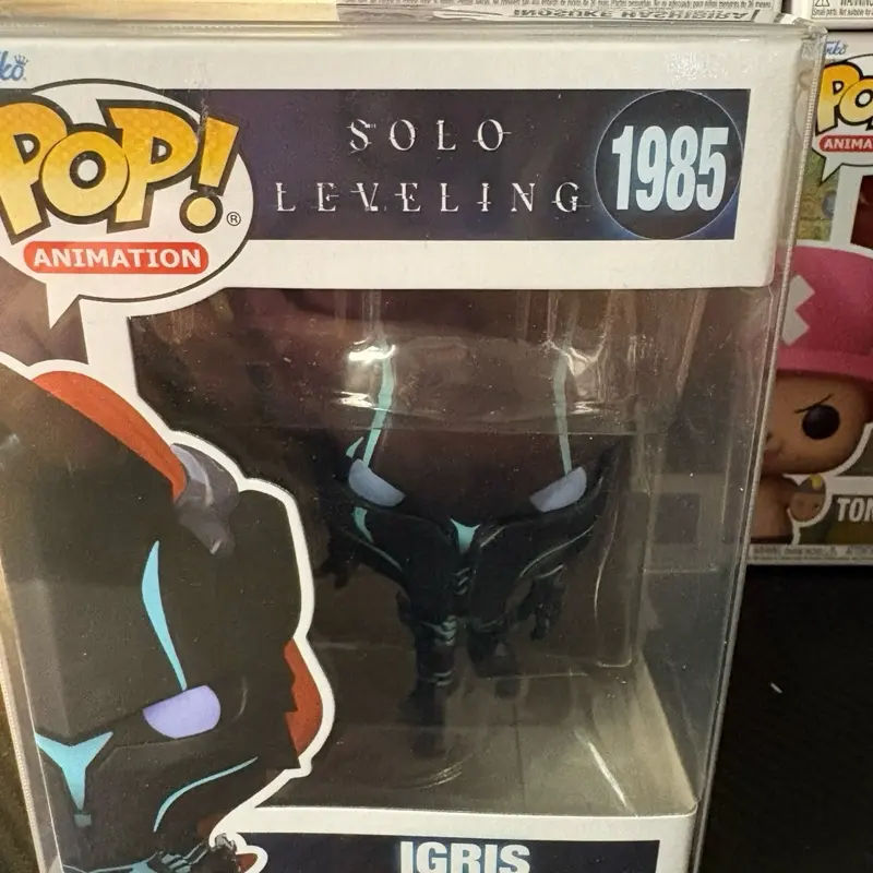 Igris Solo Leveling Funko Pop 1985 Collectible Figurine Toy with Articulated Joints, Holiday Gift for Pose Creation & Mix-Match Displays